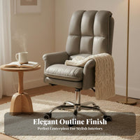 Reclining rotating Chair with Footrest Reclinable rearrest Ergonomic Recliner with Footrest Highposterior Design Modern & design