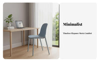Molded Shell Chair Nordic Design Indoor Furniture Minimalist and Design Adaptable for Business Owners, Dining Room, Office