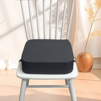 Chair Booster Seat Cushion Zipper Closure Dining Chair Booster Pad Textile Cover