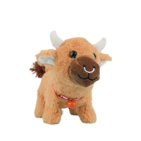 Electric Plush Cow Toy with Walking and Sound