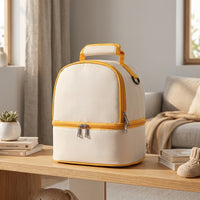 Travel Bag for Newborn Essentials and Baby Bag Needs, Maternity Bag with Insulated Bag Section, Two Compartments for Baby Feeding, Women Men