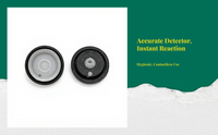 Automatic touchless faucet with movement detector, water-saving enhancement, commercial restroom entry control entryory