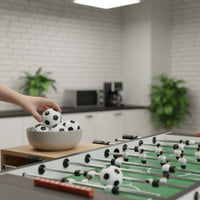 6 Pieces Wear-Resistant 36mm Foosball Ball Long-Lasting Plastic Sports Accessory for Game Room