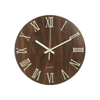 Silent Wall Clock Round Luminous Wall Clock Glow in the Dark for Office