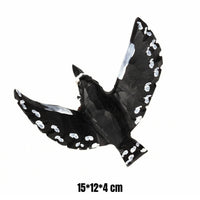 Hand Carved Wooden Avian Carved Bird Ornament Lightweight Home Decor for Display
