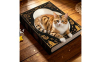 Corrugated Book Shaped Cat Scratcher | Wear-Resistant, Cat Scratcher Bed, for Reading Corner