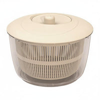 Large Capacity Manual Salad Drier Multi-Functional Hand Crank Vegetable Drier Easy To Use Kitchen Salad Tosser Non-Slip Base