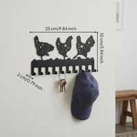 Decorative Keychain Holder Sturdy Decorative Avian Coat Hangers Sturdy Duty