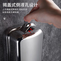 304 Stainless Steel Soap Dispenser Wall Mounted Press Type for Hotel
