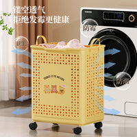 严选折叠脏衣篮家用洗衣篮储物大收纳筐脏衣篓卫生间脏衣服收纳篮