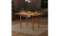 Folding Dining Table Easy to Store Foldable Dining Table for Small Apartment