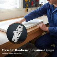3 Inch Stainless Steel Hinge Stainless Steel Door Hinge Polished Finish for Yacht, Locker