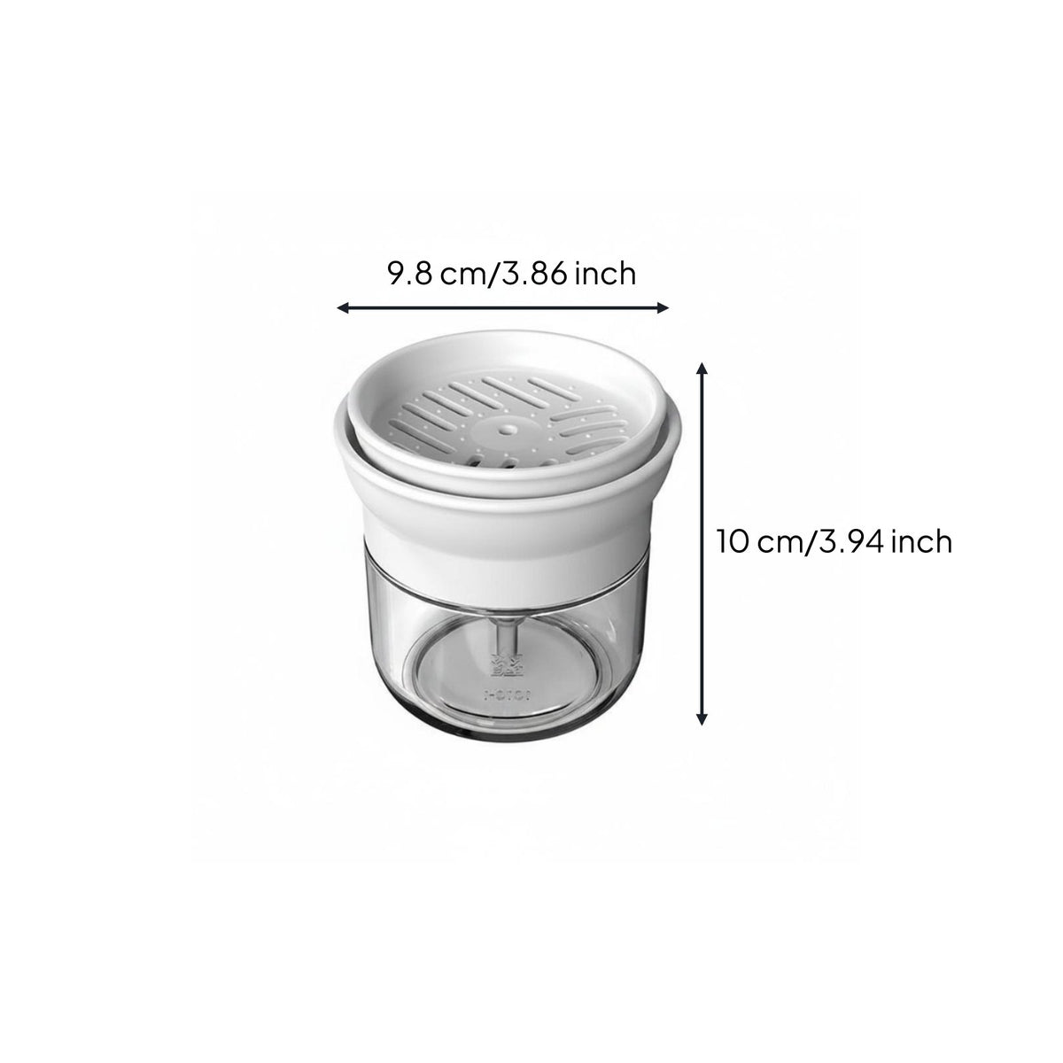 Glass Soap Dispenser Automatic Liquid Release Household Cleaning for Dishwashing