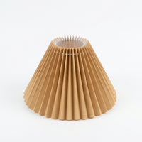 Bedside Lamp Shade with Pleated Material Design for Table Black Lampshade in Umbrella Shape for Reading and Highlight Lighting, 24cm Diameter