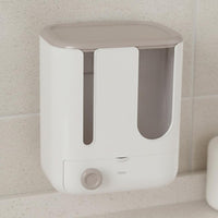 Wall Mounted Bathroom Tissue Holder Space Saving Bathroom Tissue Roll Rack