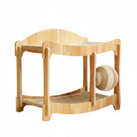 Cat Scratcher Hammock Scratch-Resistant Cat Bed Space-Saving Animal Habitat for Indoor