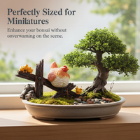 Miniature Resin Animal Figurines for Micro Landscape Decor