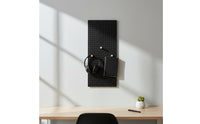 Rust-Resistant Stainless Steel Pegboard Heavy-Duty Tool Hanging Board Powder-Coated for Workshop, Garage