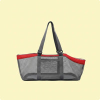 Mesh Pet Carrier Bag Foldable Mesh Pet Carrier Easy to Clean for Travel