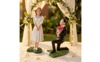 Miniature Couple Scene Mini Miniature Figure Sweet for Tabletop, Couples, Brides