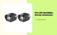 Waterproof motorcycle LED spotlight