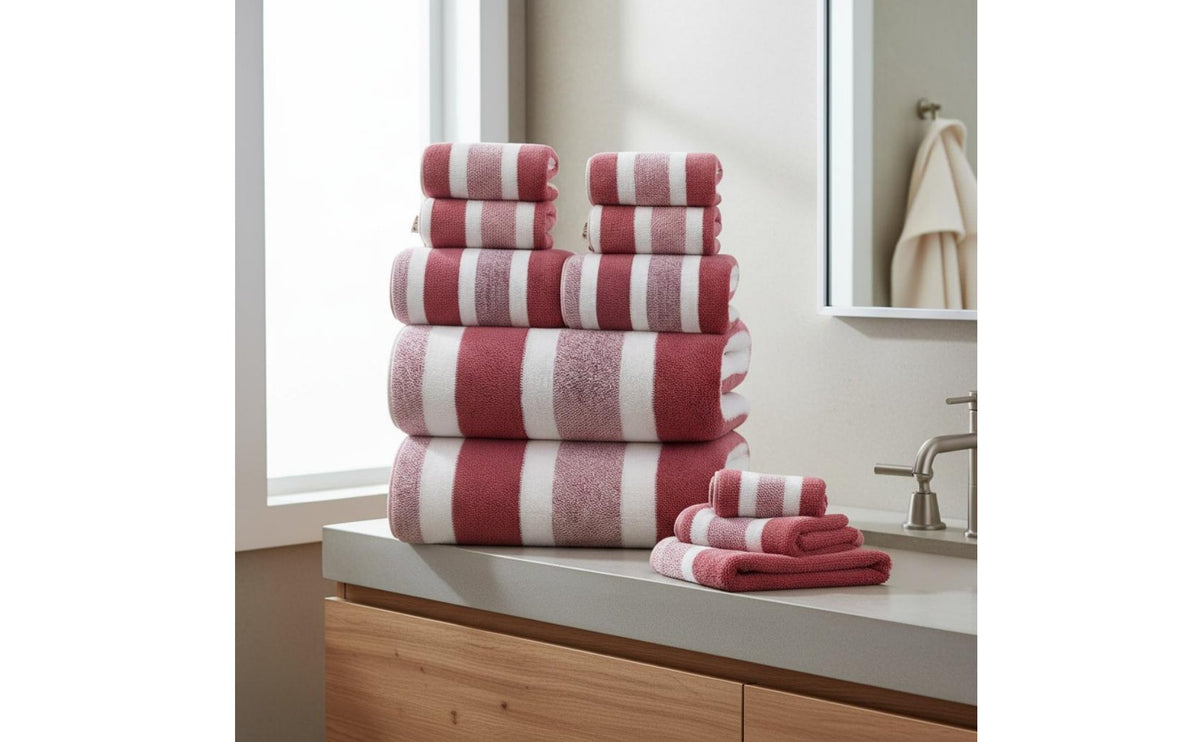 8 Pieces Washroom Towels High Absorbent Home Textiles for Couples