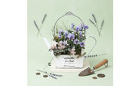 Watering Can Planter Multipurpose House Decoration Uncovered Top for Desktop