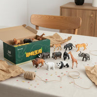 Realistic Creature Figurine Set Safe