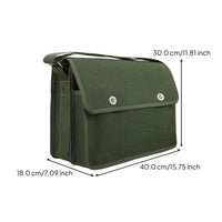 Foldable tool bag with pouches