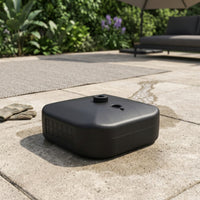 Stable Water Filled Umbrella Base Sturdy Patio Umbrella Base with Handle Long-Lasting Space-Saving for Backyard