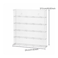 Acrylic Golf Ball Display Box Clear Golf Ball Display Case Transparent Multi-Tier for Golfers, Home Office