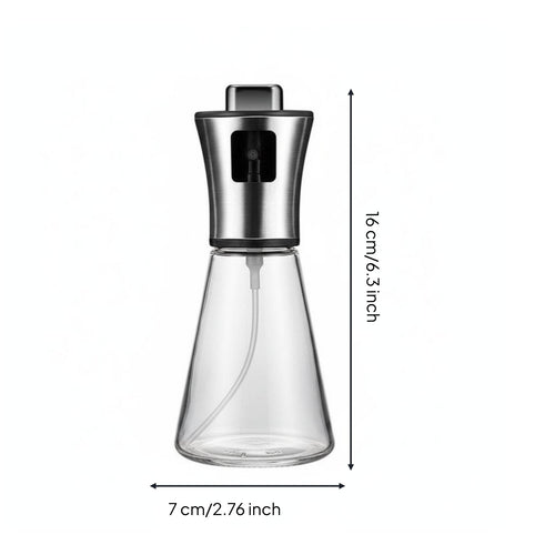 Press-Type Oil Spraying Bottle Leak Resistant Oil Spray Bottle Heat-Resistant Kitchen Gadget