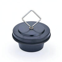 Drainage Plug with Stainless Steel Handle Rust-Resistant Rubber Drainage Plug Stable for Pig Farms