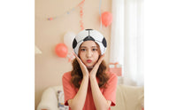 Soft Football Head Mask Biodegradable Soccer Ball Mask Easy to Wear Costume Prop Extremely Realistic Realistic for Photo Shoots