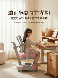 儿童学习椅子可升降调节座椅中小学生写作业矫正坐姿写字靠背坐椅