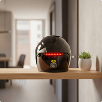Modular With | DOT Approved, Scratch-Resistant, Modular Helmet with Rear LED Lights, for Street Riding