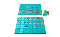 Educational Wooden Domino Game Interactive Matching Game Colorful Wooden Dominoes Sturdy for Preschoolers
