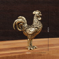 Metal Animal Sculpture Decorative Ornament
