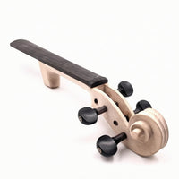 Violin Neck with Fingerboard Ebony Instrument Part Intonation for Luthiers