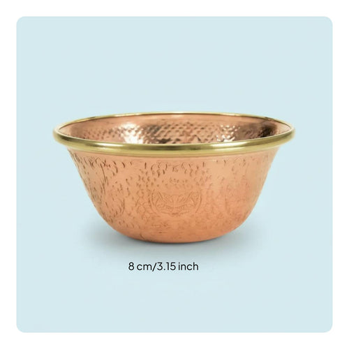 7 Pieces Water Offering Bowl Bright Lustrous Finish Tibetan Worship Cup Portable