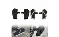 Motorcyclist Foot Pegs Front Foot Peg Hardware Kit Universal Motorcycle Footrests for Commuting