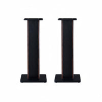 Wooden High-Fidelity Speaker Stand Solid Wood Construction Floor Speaker Stand Stable Wide Base Audio Accessory for Audiophiles, Living Room, Study