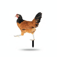 Chicken Garden Stake Long-Lasting for Gardeners, Homeowners