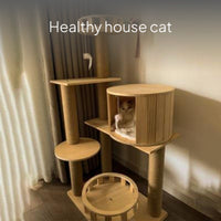 Multi-Level Cat Tree with Sisal Scratching Post