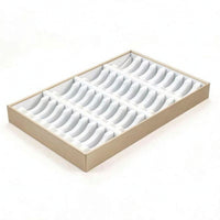 Slimline Bangle Bracelet Tray Slotted Bangle Tray with Slots Rectangular Bracelet Holder Open for Jewelers, Collectors, Boutique Showcases, Home Organization