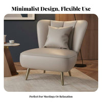 4 Pieces Office Reception Seating Business Design Commercial Furniture Minimalist Design Long-Lasting for Lobby, Waiting Room