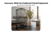 Extra Large Bird Villa Easy to Clean Large Bird Enclosure Includes Entry Ories