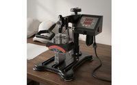 Electric Cap Heat Press Sturdy Metal Frame Tabletop Cap Press Touch Buttons
