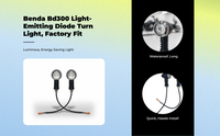 Waterproof LED motorcycle turn signal