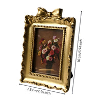 Ornate Vintage Frame French Style Ornate Gold Photo Frame Beaded Detailing